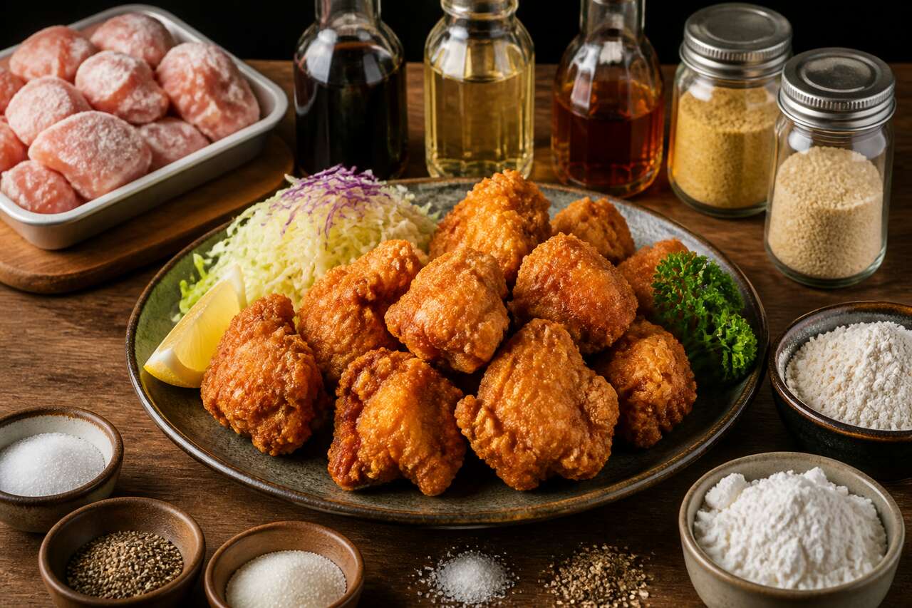 Recette de karaage : poulet frit japonais maison