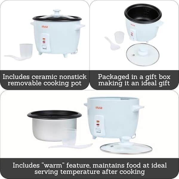 Découvrez notre test complet du cuiseur à riz électrique Imusa 16 tasses : performances, fonctionnalités et avis pour choisir le meilleur cuiseur à riz.