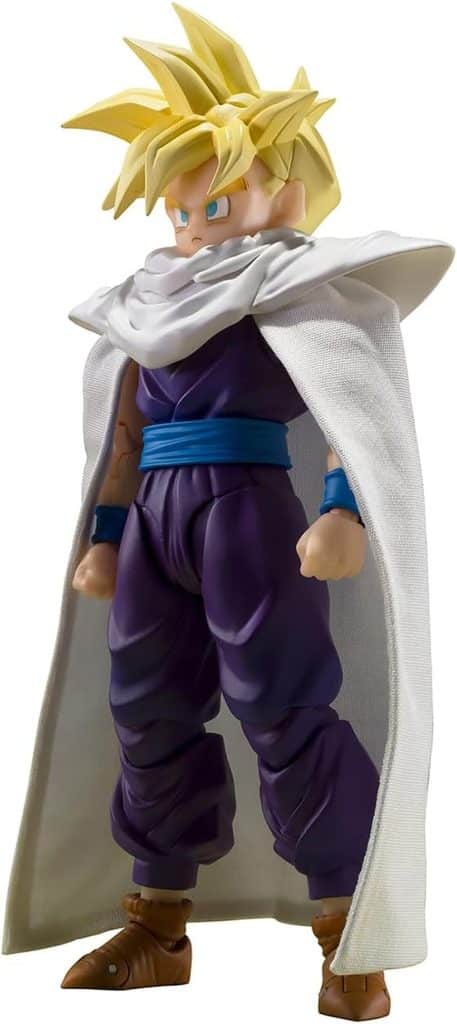 Test de la figurine d'action s.h.figuarts : super saiyan son gohan de tamashii nations