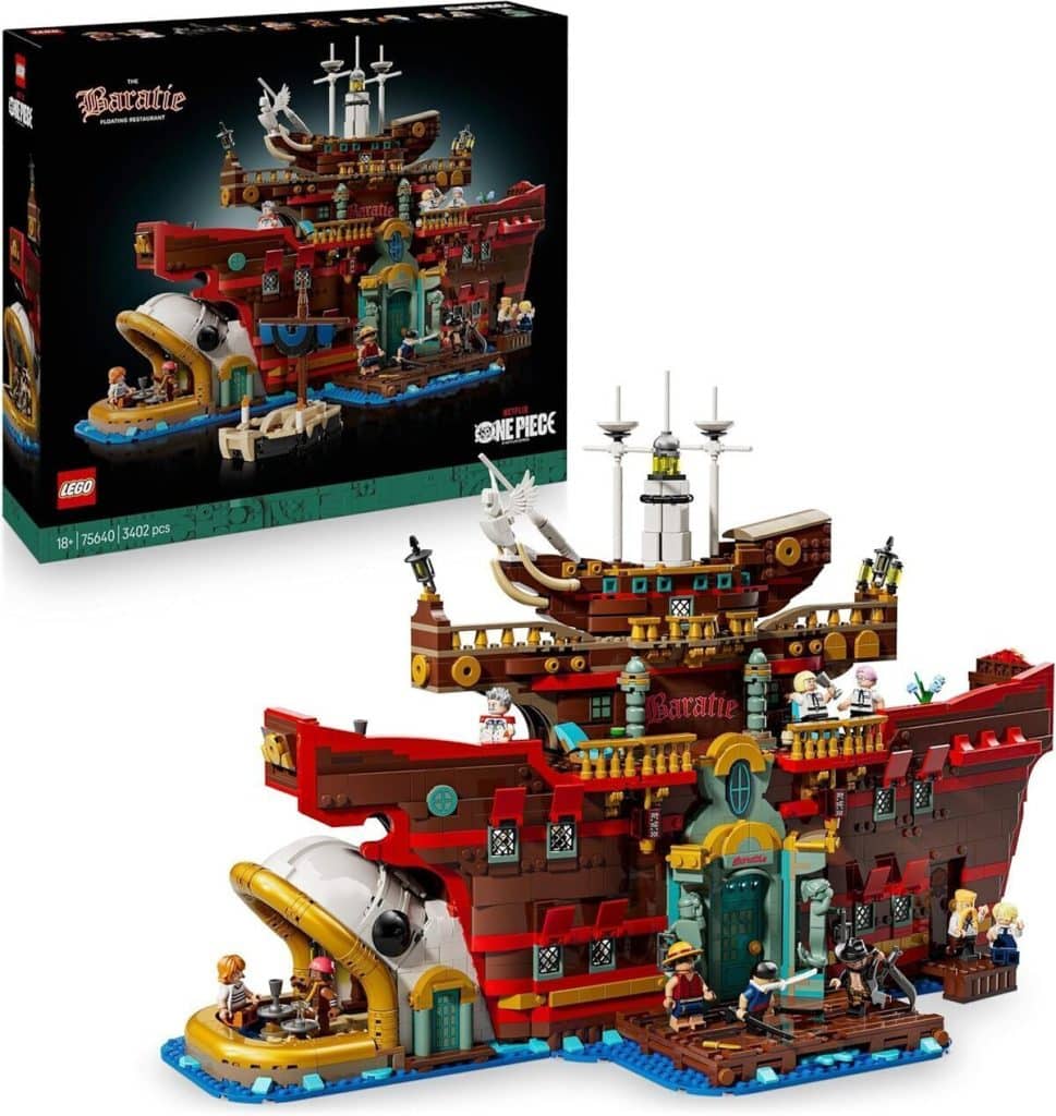 Test : lego One Piece Restaurant Flottant Baratie, maquette Adulte Détaillée