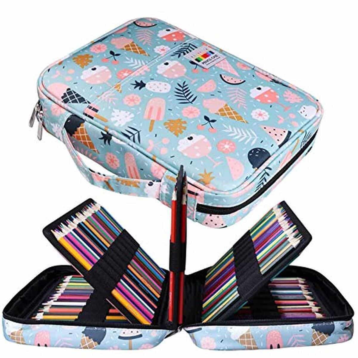 Test : trousse Jakago 220 crayons, pratique et portable