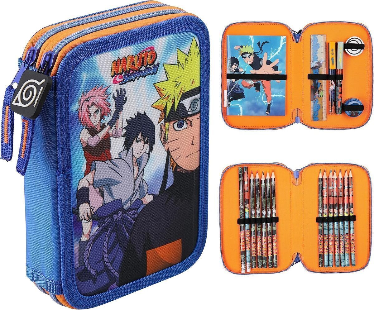 Avis Naruto trousse scolaire : set papeterie ado garçon anime