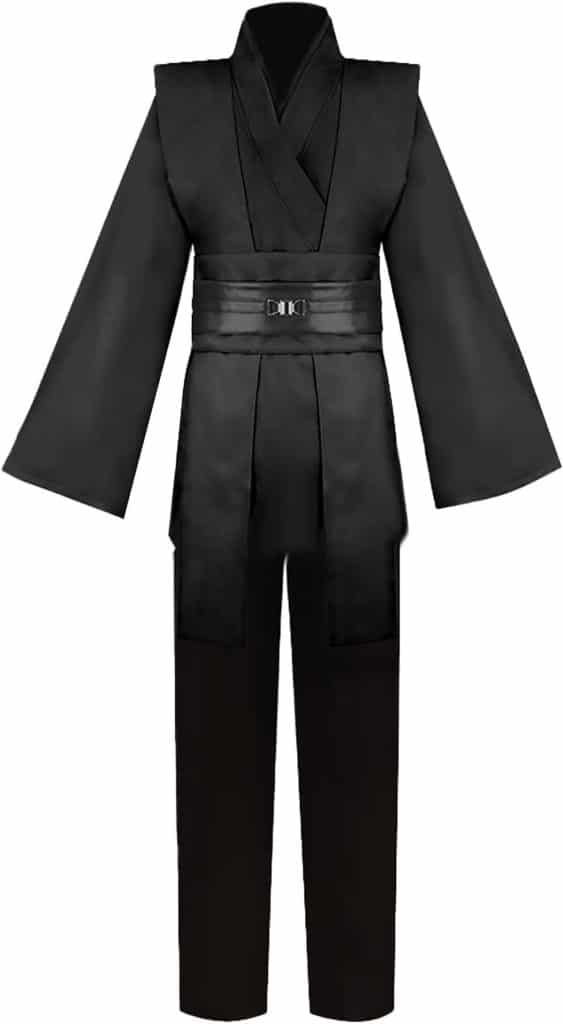 Test du costume jedi gothden à capuche : ensemble halloween xl